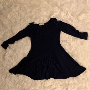 Forever 21 black long sleeve dress.